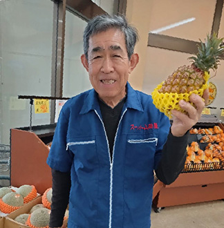 富野荘本店 青果コーナー担当 増田さん