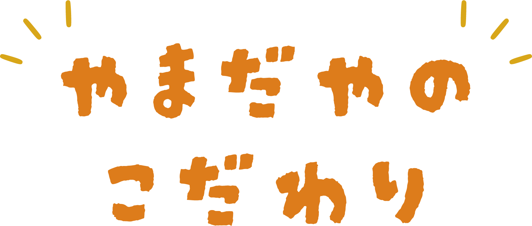 やまだやのこだわり